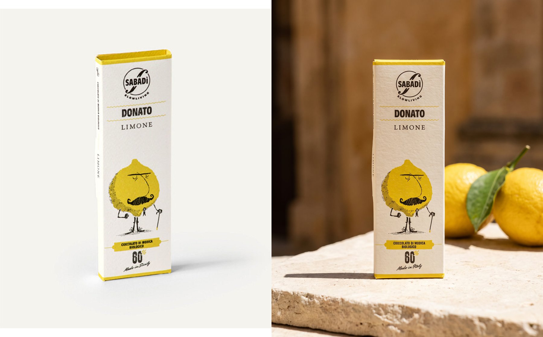 Cioccolato di Modica — Sicilia — Reference del cliente / Key visual